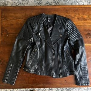 Forever 21 Black Leather Jacket